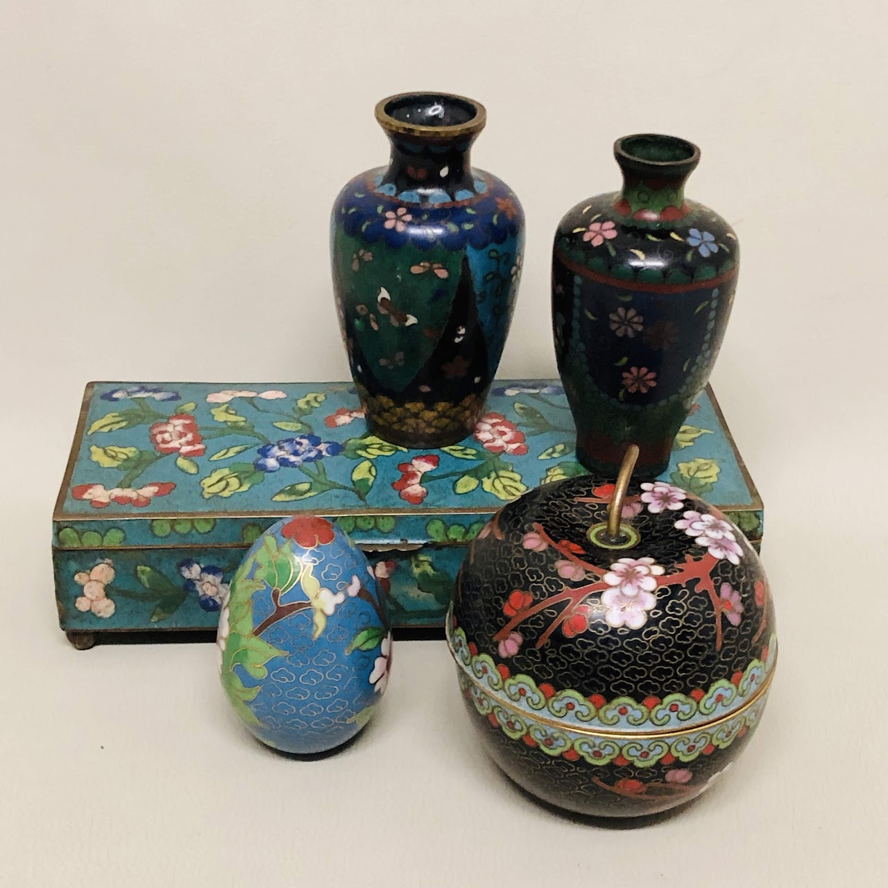 Cloisonne Lot