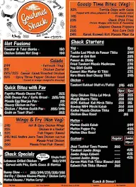 Gourmet Shack menu 1