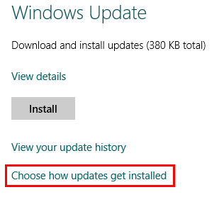 Windows Update, PC Settings, Windows 8.1, ติดตั้ง, ดู, กำหนดค่า, อัปเดต