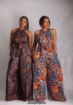 ankara palazzo jumpsuit styles