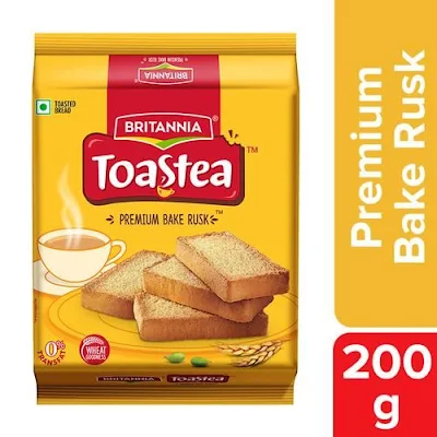 Britannia Bake Rusk Toast - 182 gm