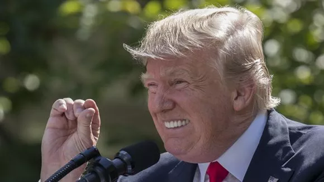 Trump announces that the U.S. is withdrawing from the Paris climate accord during a Rose Garden event at the White House in Washington, D.C, on 1 June 2017. Photo: Shawn Thew / EPA