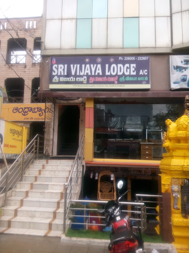 Sri Vijaya Lodge A/C, Sri Vijaya Complex Beside Andhra Bank Sri Vijaya Lakshmi Furniture Palace Upstairs C.T.M, CTM Rd, Madanapalle, Andhra Pradesh 517325, India, Lodge, state AP