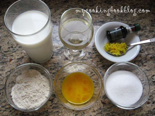 продукти за крема (пълнежа) на Пай с рози от ябълки Пай с рози от ябълки