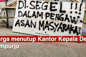 Aparat Desa Campurjo Polman Dipecat, Kantor Desa Disegel Warga