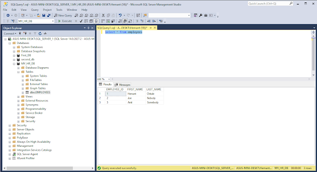 SQL Server Management Studio