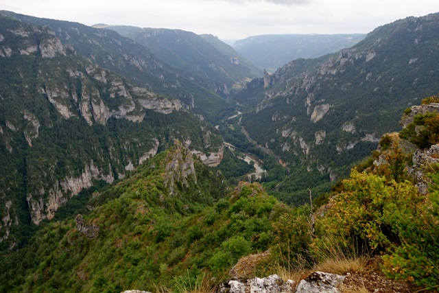 11. Las Gargantas del Tarn (Gorges du Tarn). - De viaje por Francia: diarios, viajes y excursiones en coche. (14)