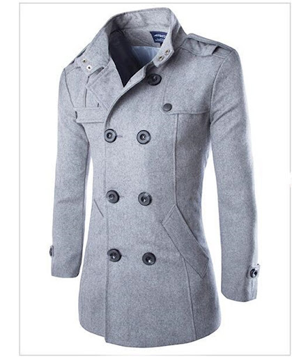 Title 7, Mens woolen coat jacket, a warm and stylish wi...