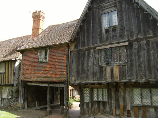 1006130029 Old buildings in Leicester Square, Penshurst