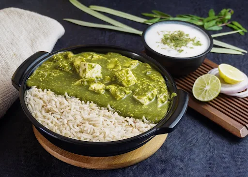 Palak Paneer Brown Rice Meal Box