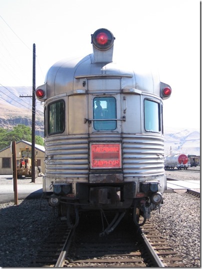 IMG_7758 Chicago, Burlington & Quincy 'California Zephyr' Dome Lounge-Observation 'Silver Solarium' in Wishram, Washington on July 3, 2009