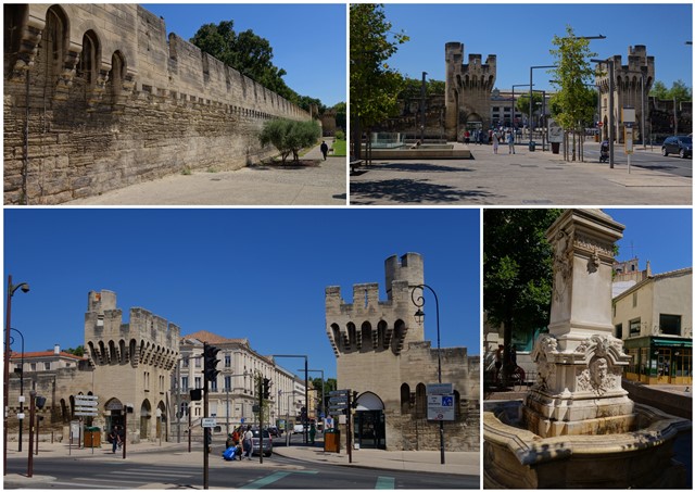 12. Remoulins. Puente del Gard (Pont-du-Gard). Aviñón (Avignon). - De viaje por Francia: diarios, viajes y excursiones en coche. (11)