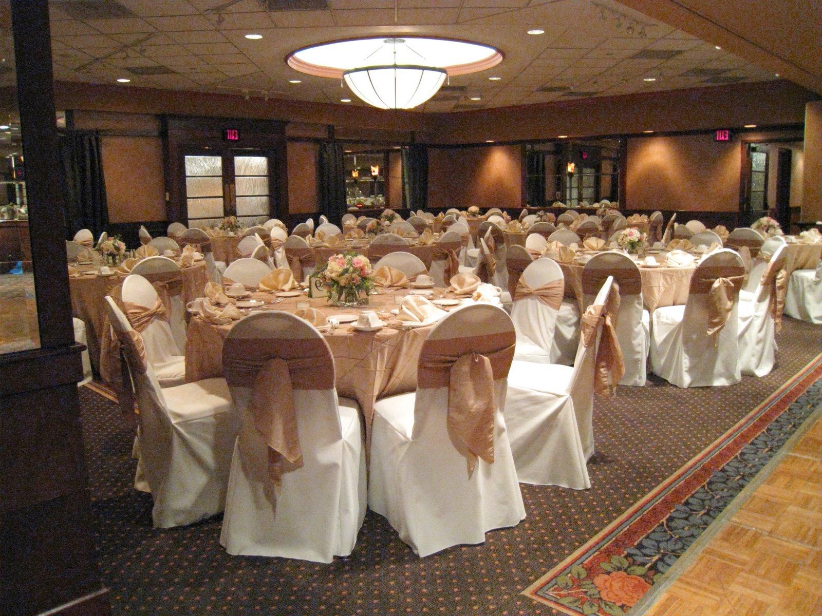 pintuck table linens wedding