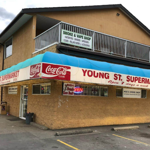 Young St. Supermarket, Smoke & Vape Shop logo