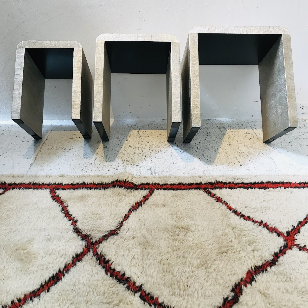 Contemporary Nesting Table Trio