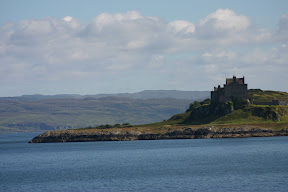 Duart Castle on the water