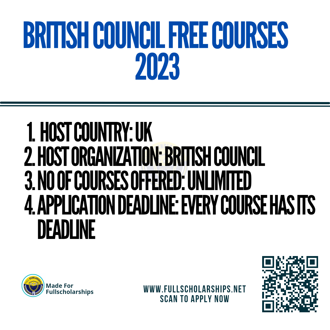 Enroll in British Council's Free Online Courses