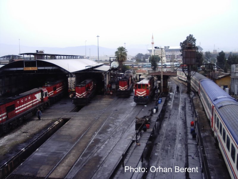 TCDD Halkapınar Lokomotif Deposu