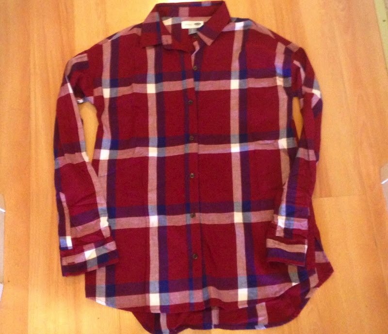 OldNavyFlannelShirt