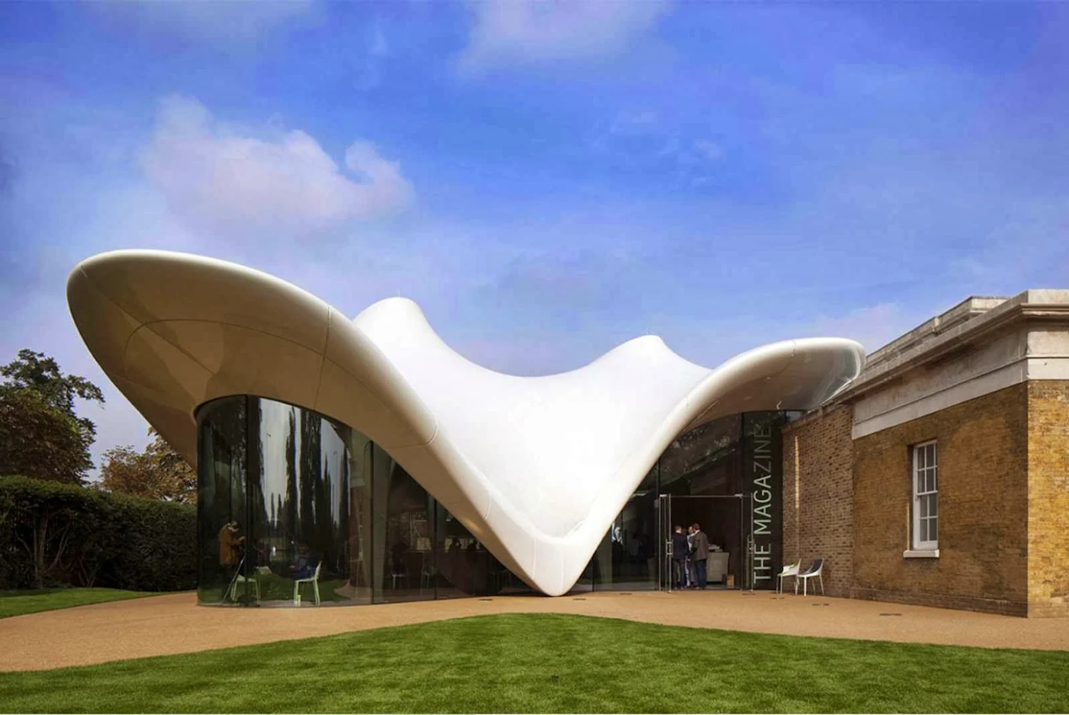 The Serpentine Sackler Gallery by Zaha Hadid to