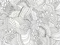 Download Unicorn Coloring Page Hard Gif