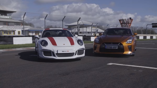 Nissan GT-R Vs Porsche 911 R