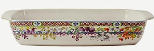  GIEN BAGATELLE Rectangular baker large