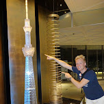 matt at the Tokyo SkyTree in Roppongi, Japan 