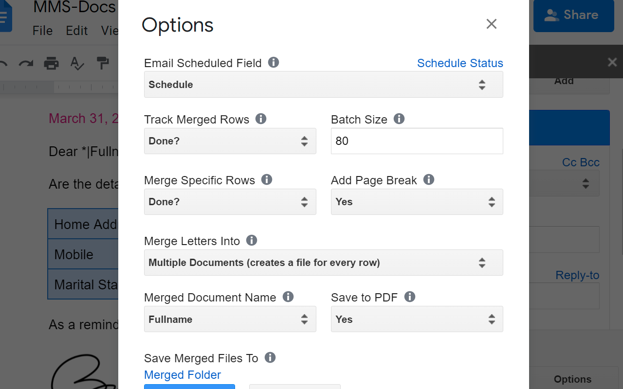 Mail Merge - Google Workspace Marketplace