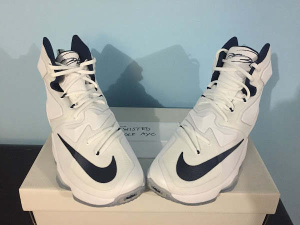 First Look at Nike LeBron 13 Akron Zips Home and Away PEs