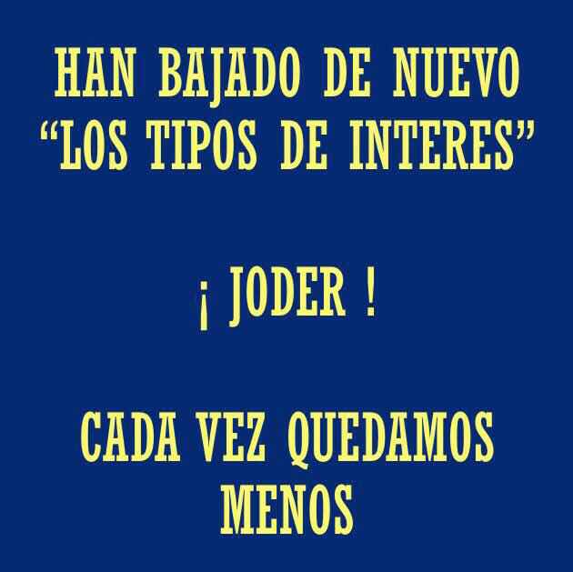 Han bajado los tipos de interés