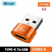 Bộ Chuyển Đổi Elough Usb 3.0 Sang 6A Type - C Otg