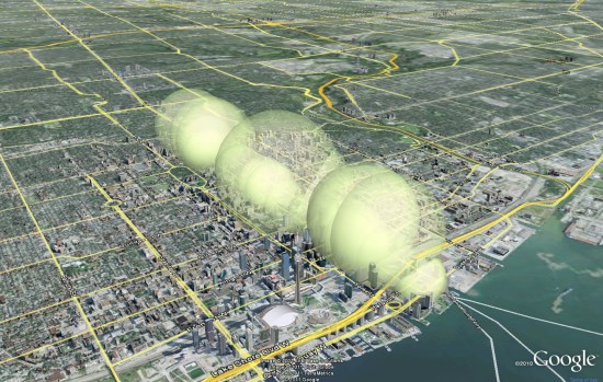 Convert Excel File To 3D Animations in Google Earth