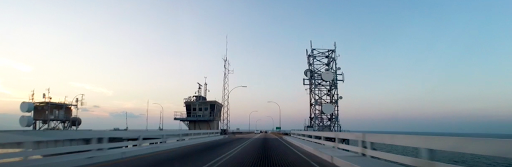 Heading North on the bridge