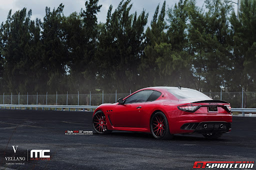 Duo Maserati GranTurismo MC Stradale on Vellano Wheels