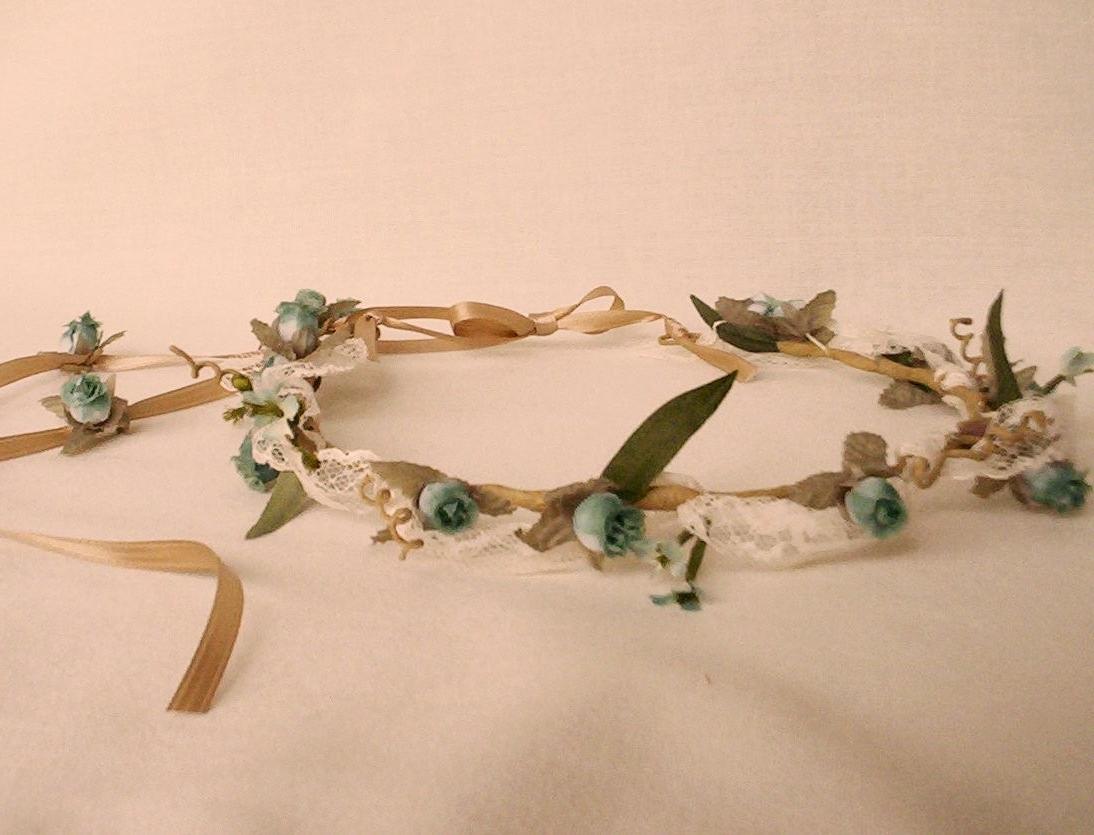 Shabby Chic hair Flower Crown