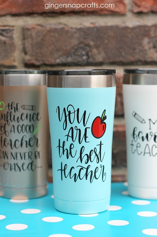 The Influence of a Good Teacher - Engraved YETI Tumbler