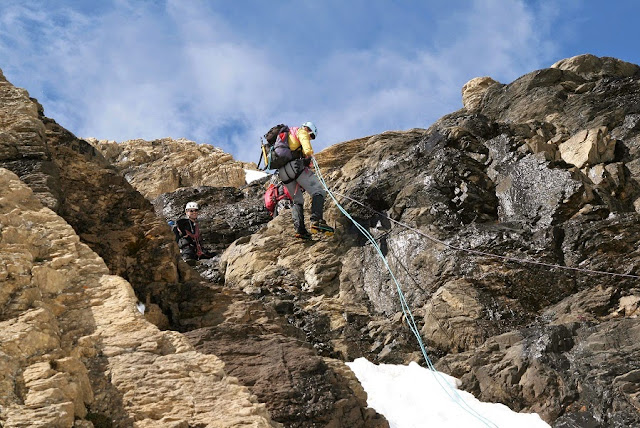 Th) Ens.La Randonnée#2-tuque & cache-cou, homme – De mine en aiguille