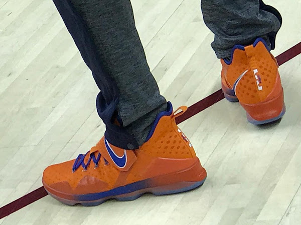 LBJ Debuts Nike LeBron 14 Hardwood Classic PE