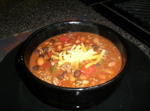 DELICIOUS CHILI IN TWENTY MINUTES!!