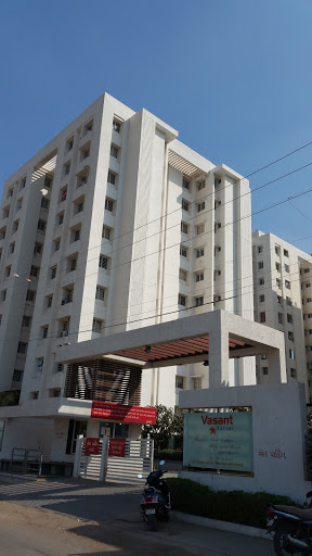 Vasant Marvel, Opp SHIV DHAM, Vimal Nagar Main Rd, Rajkot, Gujarat 360005, India, Apartment_Building, state GJ