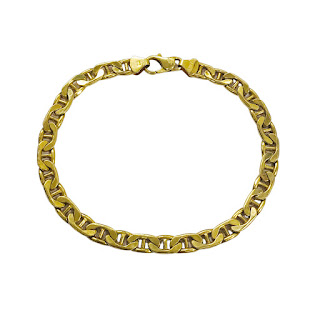 10K Gold Chain Link Bracelet