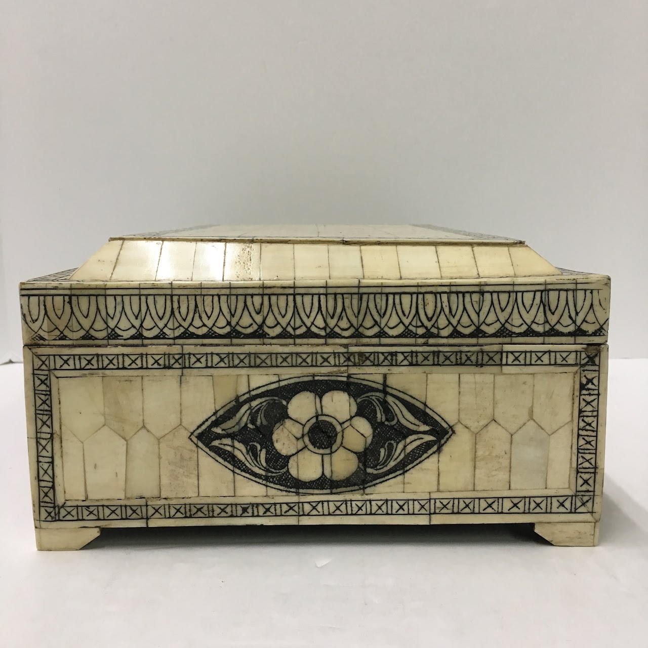 Inlaid Bone Box