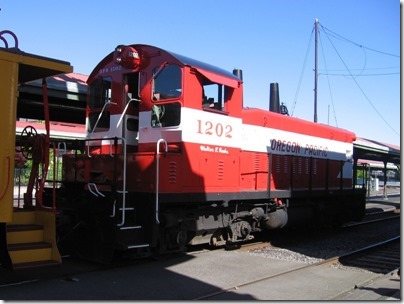 IMG_2883 Oregon Pacific SW1200RSu #1202 at Union Station in Portland, Oregon on May 8, 2010