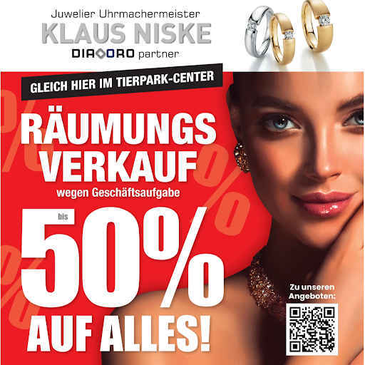 Juwelier Uhrmachermeister Klaus Niske DIAORO Partner logo