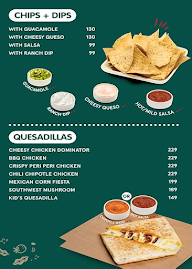 California Burrito menu 3