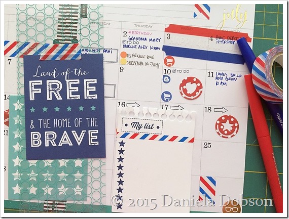 July planner 3  by Daniela Dobson