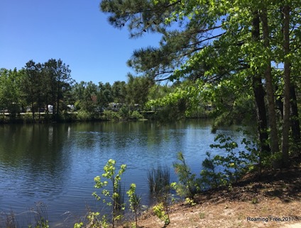 Campground in the distance