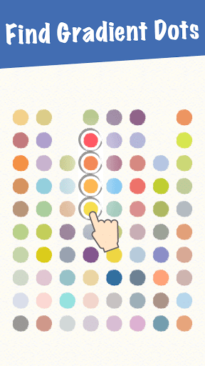 Screenshot Hue Match: Find Gradient Dots