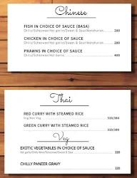 The Tavern Cafe menu 1